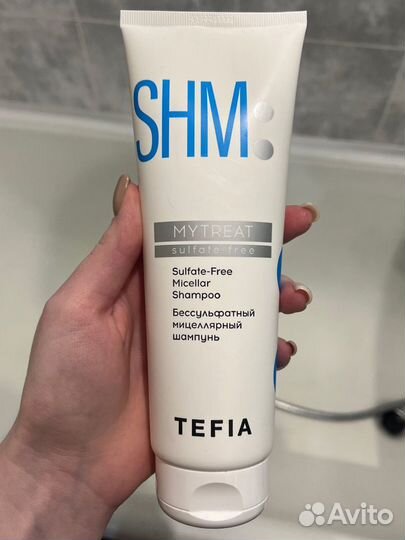 Бессульфатный Мицеллярный шампунь tefia