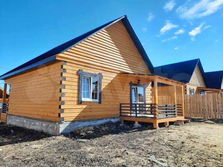 Коттедж 100 м² на участке 10 сот.