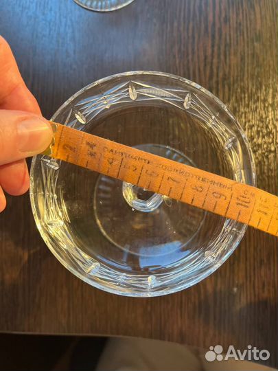 Креманки хрустальные. Чехия