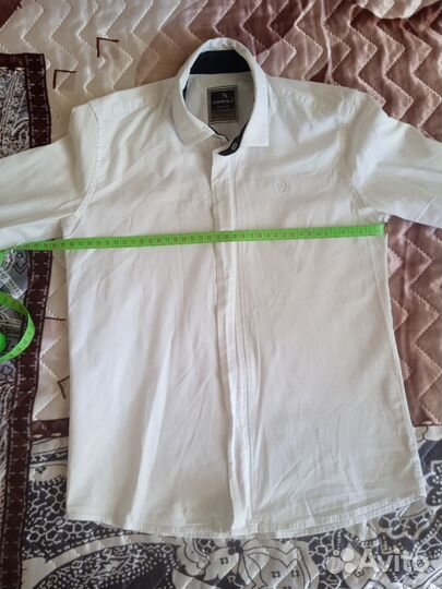 Рубашка школьная длинный рукав на молнии Турция