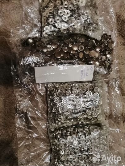 Кнопки метал. для одежды