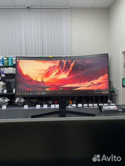 Xiaomi Монитор Xiaomi Curved Monitor, 34
