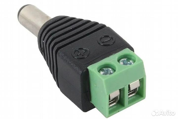 Новые Разъемы питания DC 5.5 x 2.1 мм 10штук