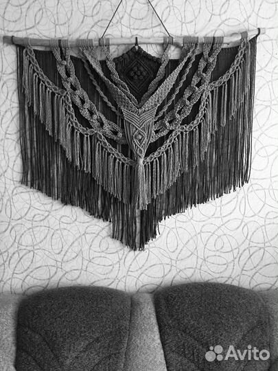 Панно в технике макраме