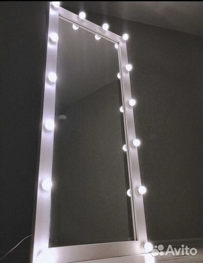 Гримерное зеркало в полный рост