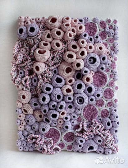 Вязаная картина 