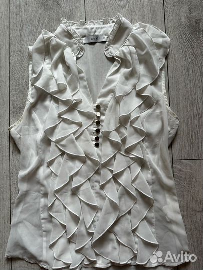 Блузка женская белая 42 44