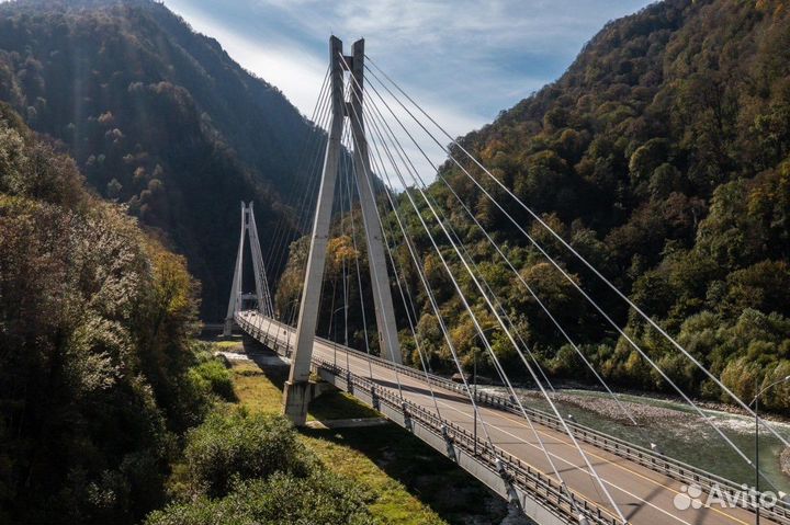 Закат в горах / Красная поляна