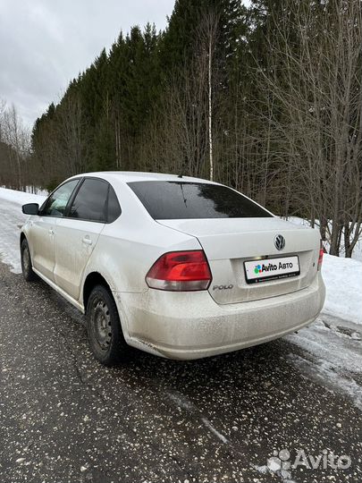 Volkswagen Polo 1.6 МТ, 2011, 172 000 км