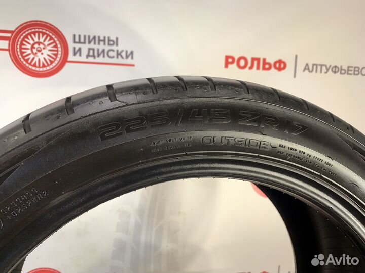 Nokian Tyres Hakka Black 2 225/45 R17 и 245/40 R17