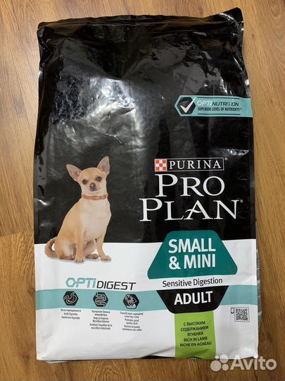 Корм для собак Pro Plan Small & Mini Adult 7 кг