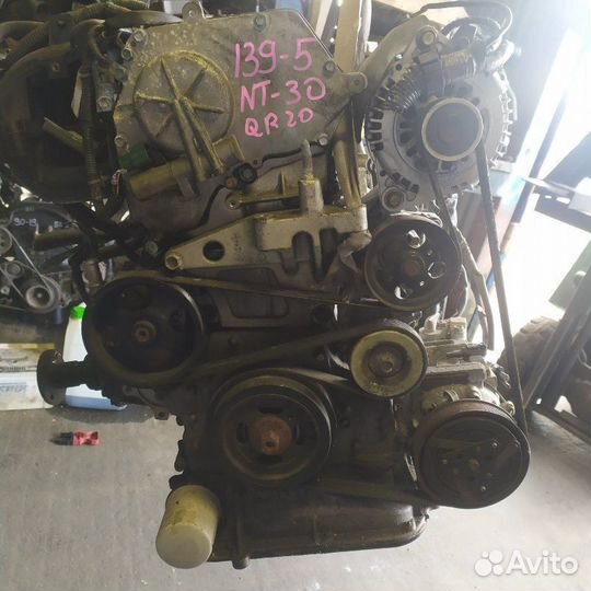 Двигатель Nissan Xtrail T30 qr20de 2.0