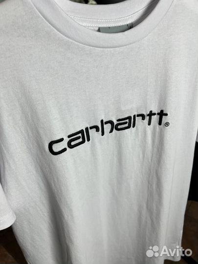Футболка Carhartt (Белая и черная)