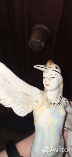 Статуэтка времён СССР аист-балерина