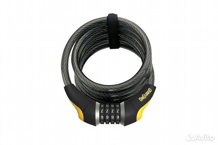 Велозамок тросовый OnGuard Doberman Combo 8031 Coi