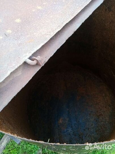 Емкость для воды металлическая бу