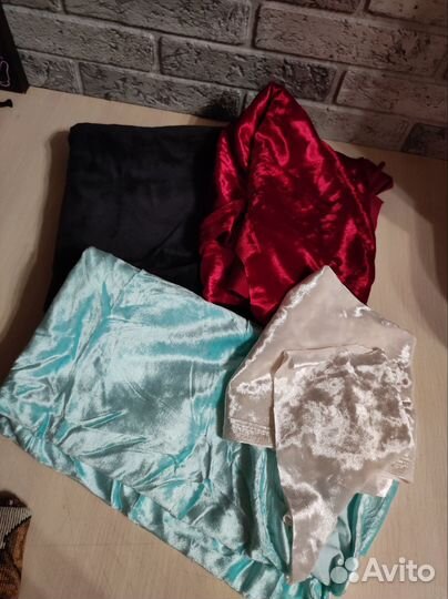 Разные отрезы ткани