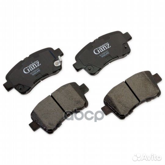 Колодки передние suzuki Liana 01- ganz GIJ09121