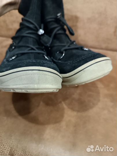 Ботинки сапоги демисезонные Ecco