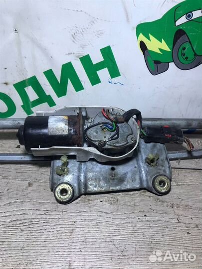 Трапеция стеклоочистителей с мотором(в сборе) Jee