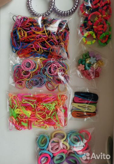 Новый набор резинок для волос