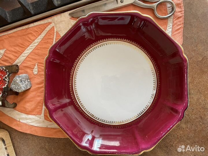 Блюдо фарфор ГДР