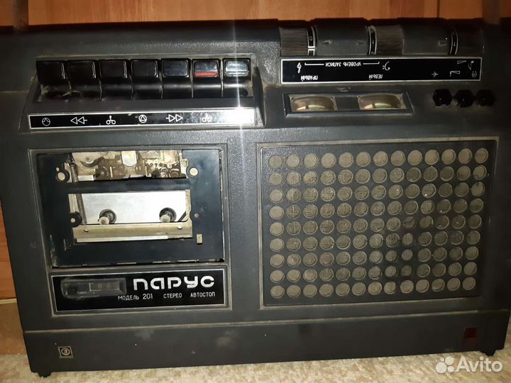 Кассетный магнитофон Парус