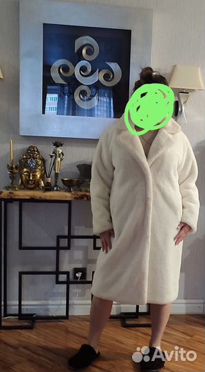 Искусственная шуба XL. 48 размер