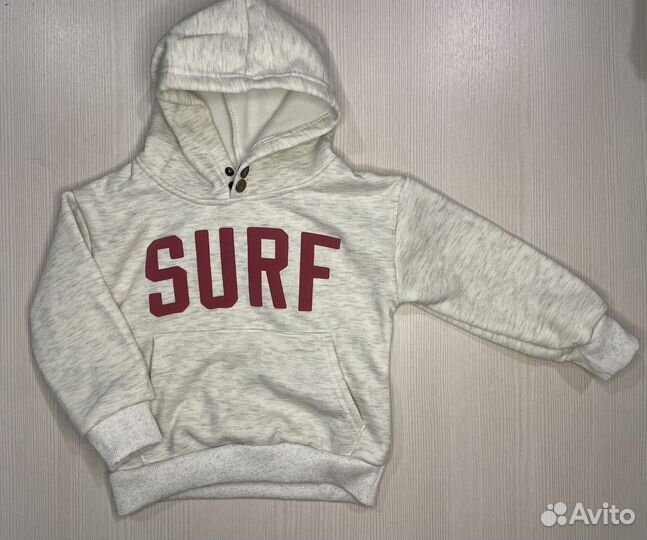 Кофта детская теплая 86 92 98 104 122 128