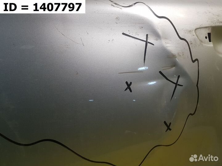 Дверь задняя левая Skoda Superb