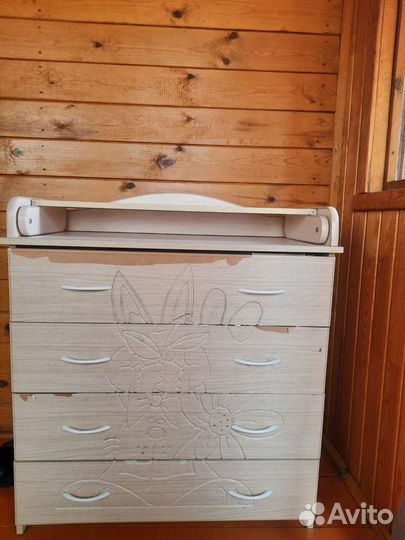 Комод с пеленальным столиком бу