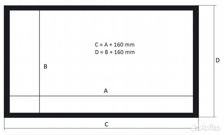 Экран для проектора Kauber Cinema 172