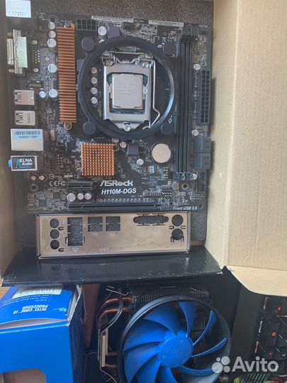 Процессор i5 7400 lga1151 + H110M-DGSr3.0