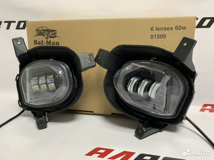 Противотуманные фары для Hyundai Solaris 2