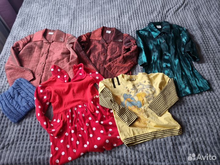 Вещи на девочку 122 128 134 пакетом
