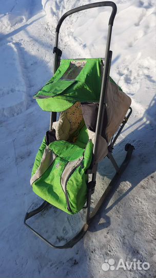 Санки коляска ника