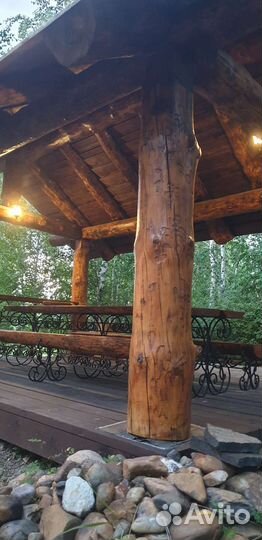 Аренда тёплых беседок с мангалом (Купол+P&B)