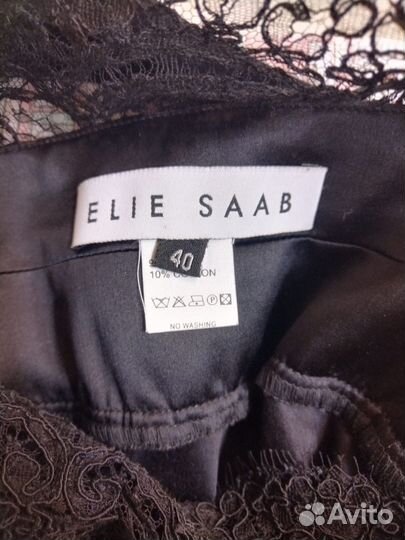 Вечернее платье Elie Saab чёрное