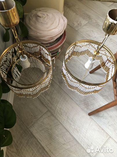 Винтажная Чешская люстра 70-е гг