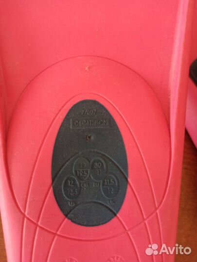 Ласты для плавания детские