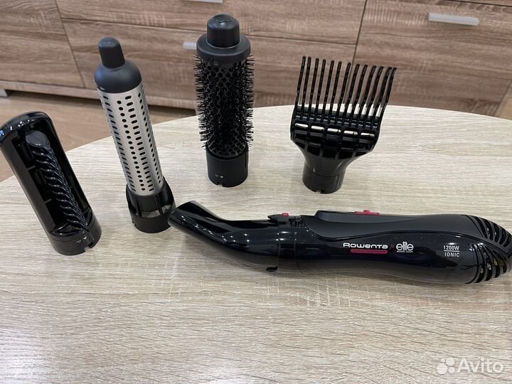 Фен щетка roventa