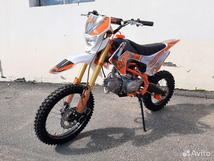 Супер питбайк Sssr Atom 125cc 17\14 (На Заказ)