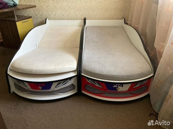 Детские кроватки машинки