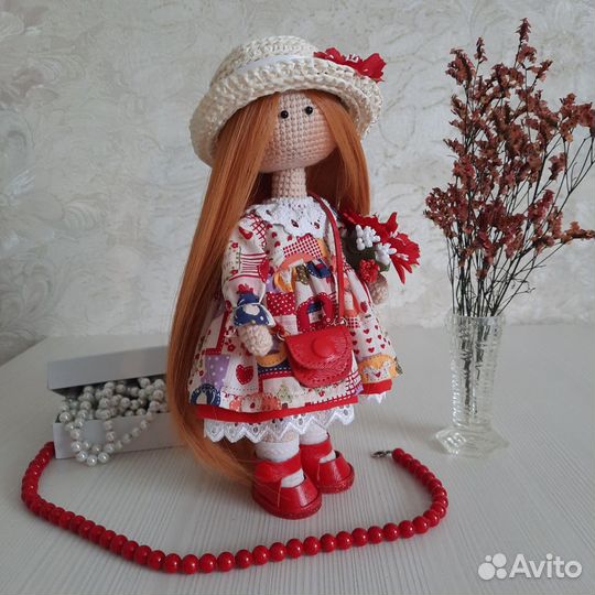 Интерьерная кукла ручной работы