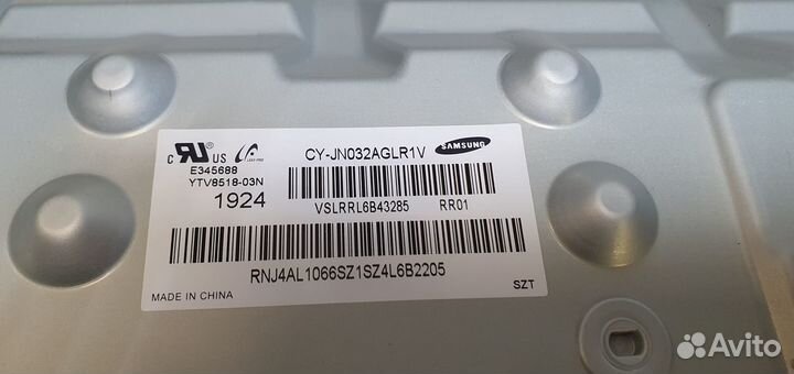 Main samsung ue32n4000au bn41-02582b