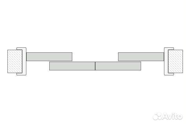 Перегородка раздвижная дверям купе