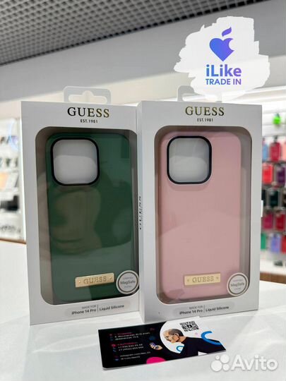 Чехол guess MagSafe iPhone 14 Pro (0328)