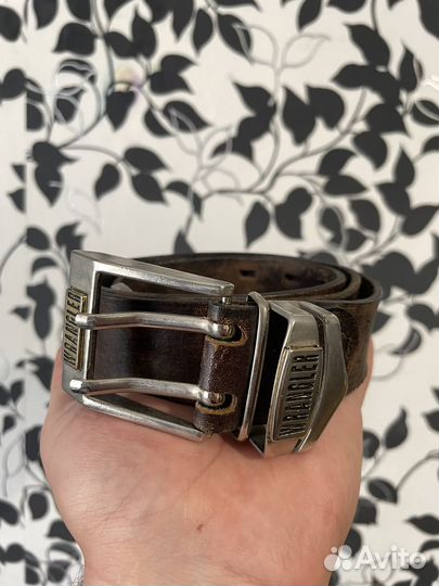 Кожаный ремень wrangler