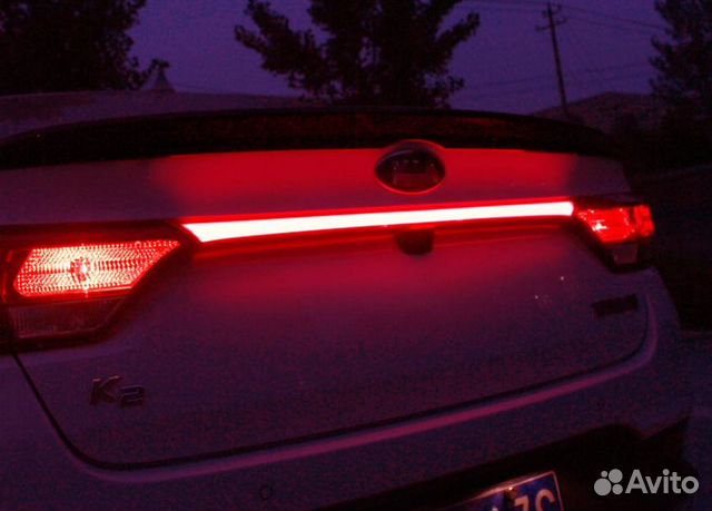 задние led фонари kia rio 4