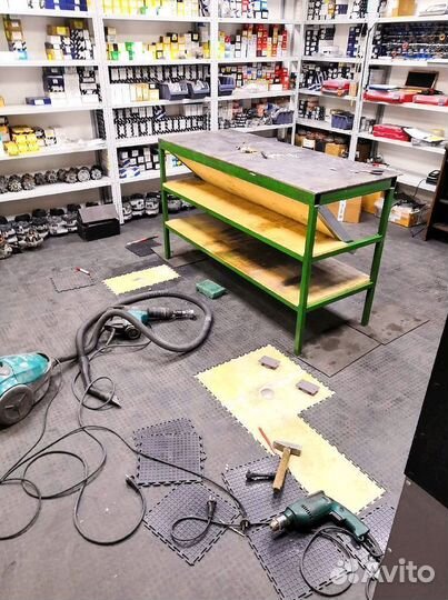 Пвх плитка в гараж